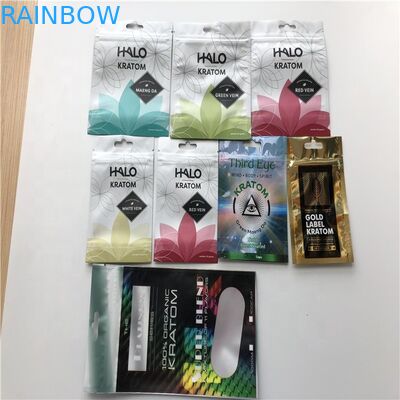 Resealable 3 -側面はアルミ ホイル防止ジップ ロック式袋の食糧湿気を密封しました