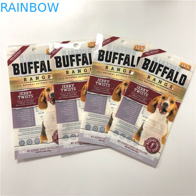 再使用可能なZiplockが付いている安全なプラスチック食糧パッキング袋の犬/猫/カメ/魚食糧袋