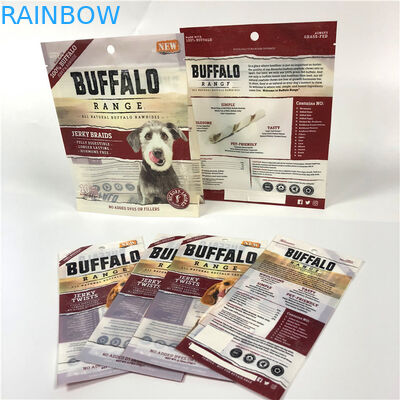 熱い密封されたペット フードの袋の側面のGuseetのプラスチック遠征によってカスタマイズされるロゴCMYK色