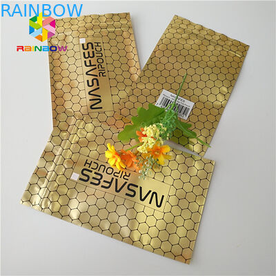 印刷される習慣は袋ホイルのマイラーのプラスチック ジップ ロック式のタバコ管袋のハーブの使用法を立てます