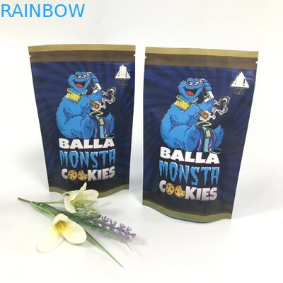 生物分解性1つの8つのクッキーの医学のEdiblesの草の香の包装の臭いの証拠