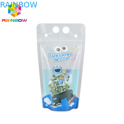 液体の飲み物を詰めるための多彩なわらを包むポリ袋を印刷するグラビア印刷