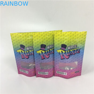 CYMK色の習慣によって印刷されるZiplockはRuntzマイラーのパッケージのための雑草のRuntzの穿孔器を袋に入れます