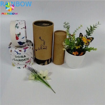 生物分解性の食品等級の紙箱の包装のボール紙の筒のマットの表面の終わり
