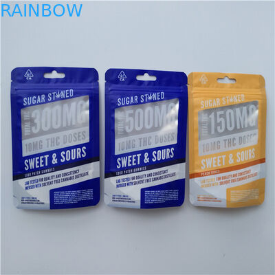 Resealableアルミ ホイルのジッパー ロック袋の食糧湿気防止の3 -密封される側面