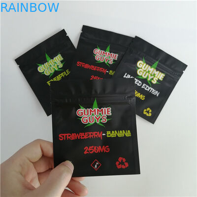 密封されるResealable 3側面を包むアルミ ホイルのジッパー ロックのプラスチック袋