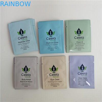 密封されるResealable 3側面を包むアルミ ホイルのジッパー ロックのプラスチック袋