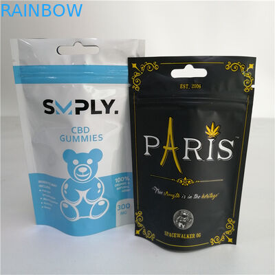 グラビア印刷の印刷は袋に入れますSherbinskis Bacio Gelatoの雑草の葉のための臭いの証拠を立ちます