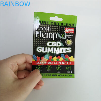 食糧/ドライ フルーツのための袋のResealable生物分解性を包むプラスチック ジップ ロック式のティーバッグ