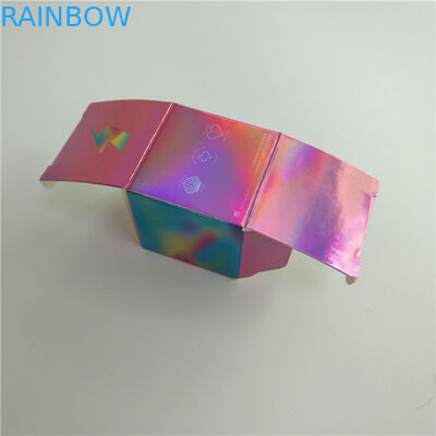 宝石類のホログラフィーのレーザー光線写真効果の包装の紙箱の注文の印刷
