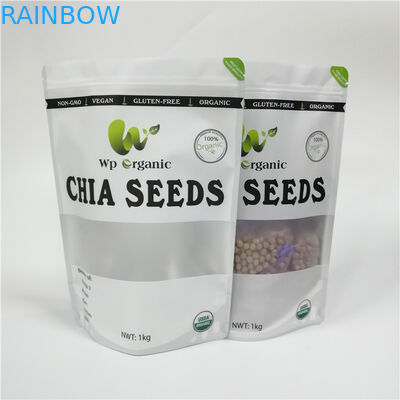 臭いの証拠の軽食袋の前部霧深いWindowsの包装のクッキーのこね粉のパフの袋