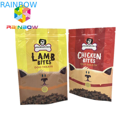 マイラーのペット供給を包むジップ ロック式のプラスチック袋は袋のGravnreの印刷を扱います