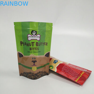 デジタル印刷はプラスチックを詰めるジッパーの袋袋のペット フードを立てます