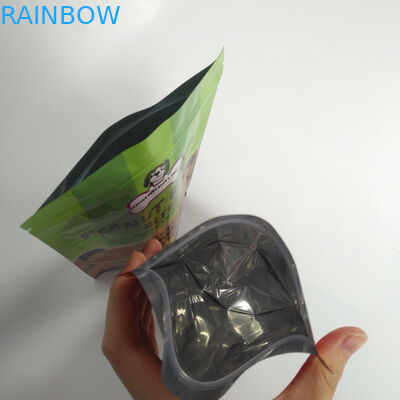 デジタル印刷はプラスチックを詰めるジッパーの袋袋のペット フードを立てます