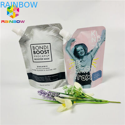 Doypackの食品等級は袋の再使用可能な清潔になるゲルの顔の液体のマスクのパッキングを立てます