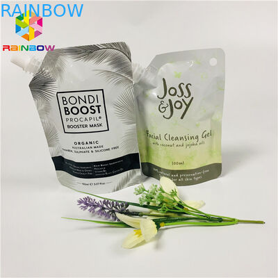 Doypackの食品等級は袋の再使用可能な清潔になるゲルの顔の液体のマスクのパッキングを立てます