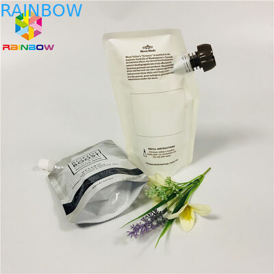 Doypackの食品等級は袋の再使用可能な清潔になるゲルの顔の液体のマスクのパッキングを立てます