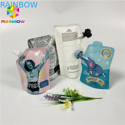 Doypackの食品等級は袋の再使用可能な清潔になるゲルの顔の液体のマスクのパッキングを立てます