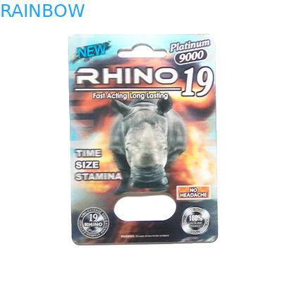 Zen首相/Zen Sexualサイ13の丸薬紙箱の包装のまめ3Dの紙カードのグラビア印刷の印刷の首相のpilllカード