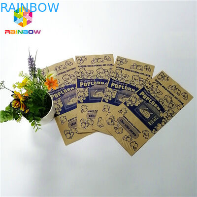 生物分解性のリサイクルされたスナックのポップコーンの貯蔵を包むヒート シールの軽食袋