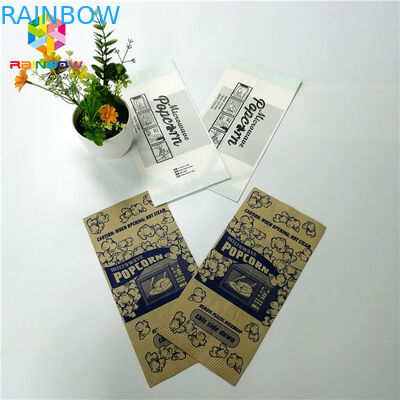 生物分解性のリサイクルされたスナックのポップコーンの貯蔵を包むヒート シールの軽食袋