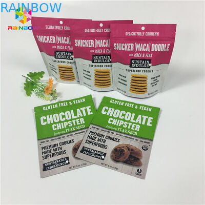 12oz 1ポンドはジップ ロック式袋、スパイスの粉のジップ ロック式の袋の無光沢の印刷を立てます