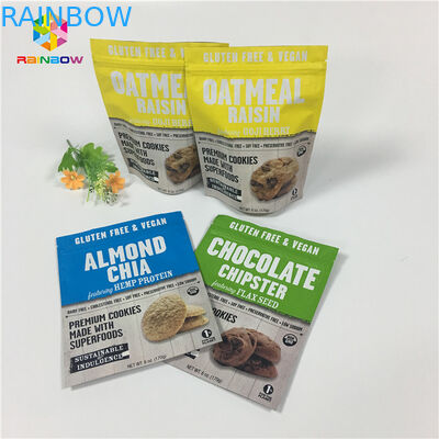 12oz 1ポンドはジップ ロック式袋、スパイスの粉のジップ ロック式の袋の無光沢の印刷を立てます