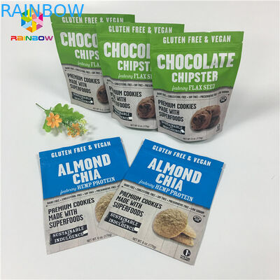 12oz 1ポンドはジップ ロック式袋、スパイスの粉のジップ ロック式の袋の無光沢の印刷を立てます