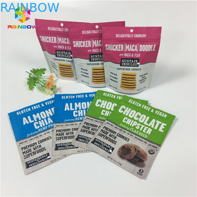 Resealableスナック包装袋の蛋白質/粉乳のラミネーションのアルミ ホイルのジッパー ロック