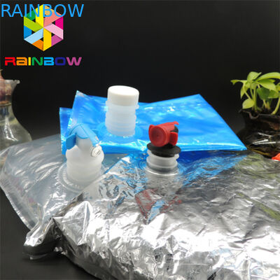 10L胸当てのアルミ ホイルのワインは証明される袋口/弁の貯蔵袋のFDAを立てます