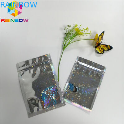 マイラー袋は口の袋透明な前部ホイル3の側面のヒート シールを立てます