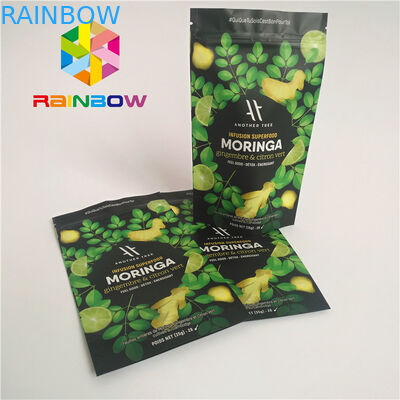 コーヒーは包装の立場を袋に入れるKのアルミ ホイル ボディ バス ソルトのパッキング袋をごしごし洗う