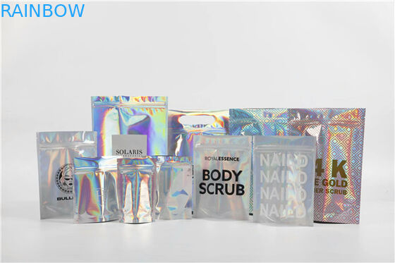 レーザー光線写真ギフト/化粧品のためのホイルの袋のアルミ ホイルのマイラーのZiplockを立てて下さい