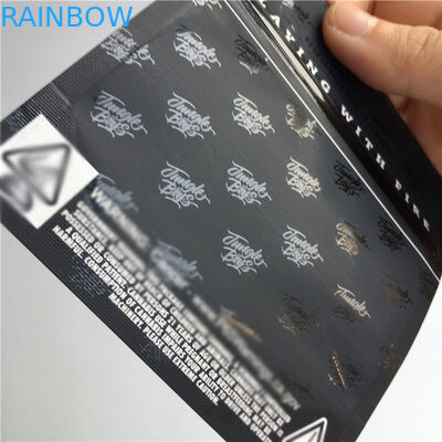 Childproofヒート シール包装袋のZiplockによって印刷されるマイラーのアルミ ホイルの並べられた袋