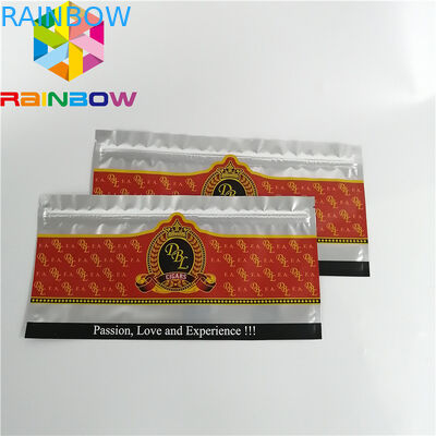 明確なレーザー光線写真曇らされたシガーの食糧貯蔵を包むResealableジップ ロック式のプラスチック袋