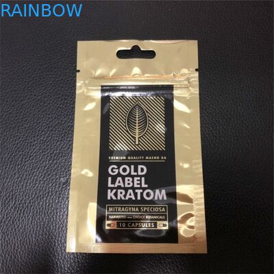 印刷される袋の注文のロゴを包む3つの側面のシールのマイラーのプラスチック袋