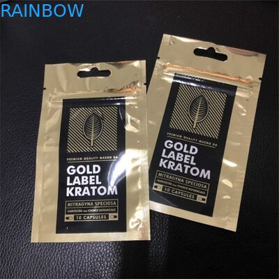 印刷される袋の注文のロゴを包む3つの側面のシールのマイラーのプラスチック袋