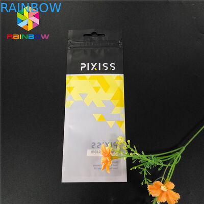 無光沢の習慣はマイラー ジップ ロック式袋のヒート シールを包むプラスチック袋を印刷しました