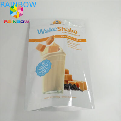 包む食品等級のプラスチック袋はアルミ ホイル袋に入れますジップ ロック式の耐久財を立ちます