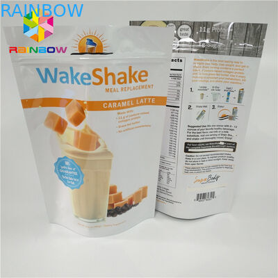 包む食品等級のプラスチック袋はアルミ ホイル袋に入れますジップ ロック式の耐久財を立ちます