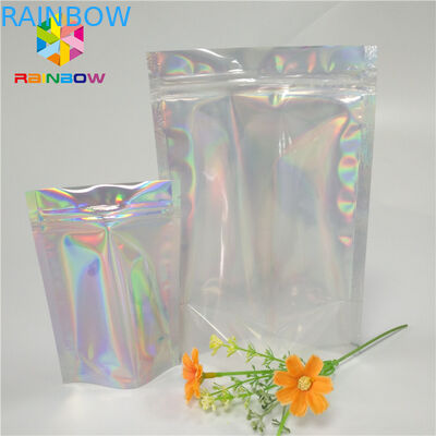 防止湿気はジッパーの袋の丸かどが付いている再生利用できるジップ ロック式のDoypackマイラー袋を立てます