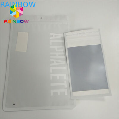 防止湿気はジッパーの袋の丸かどが付いている再生利用できるジップ ロック式のDoypackマイラー袋を立てます