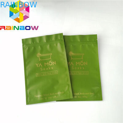 ホイルによって並べられるプラスチックはジッパーの袋のバス ソルトのスキン ケアの包装のグラビア印刷の印刷を立てます