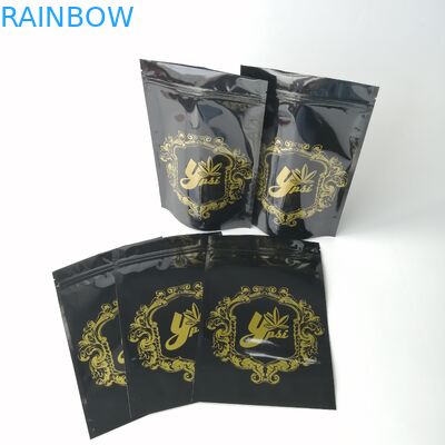 CBDを包む生物分解性のプラスチック袋はアルミ ホイルのジップ ロック式の医学のHemps袋を取り除きます