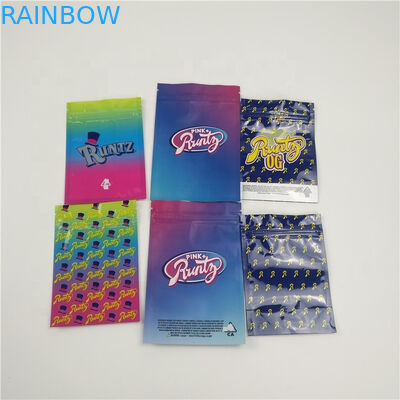 プラスチック マイラーを包むZiplockは粉/丸薬/麻のための食品等級材料を袋に入れます