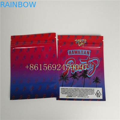 プラスチック ジッパー ロックの草の香の包装のジャングルの男の子のRuntzの雑草のクッキーの袋