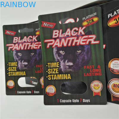 耐久のまめカード包装のマンバ/マグナムびん25k/堅いRoxのサイ69の丸薬カプセルのディスプレイ・ケース