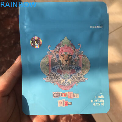 最近熱い販売法のクッキーはレーザー光線写真クッキーのステッカーと雑草の包装のための臭いの証拠のマイラー袋を袋に入れます