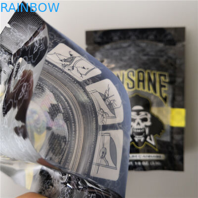 臭いの証拠のパッキング無光沢の表面を包むジップ ロック式のポリ袋カリフォルニア クッキー