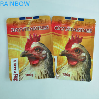 ナイジェリアは印刷の食品包装袋100g 150gのスパイスの純種のパックをカスタマイズしました